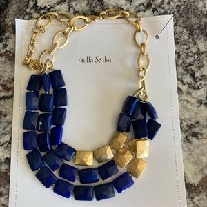 Stella & Dot blue bahari necklace